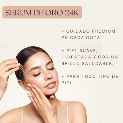 24K Sérum de Oro – Esencia Hidratante Antiarrugas