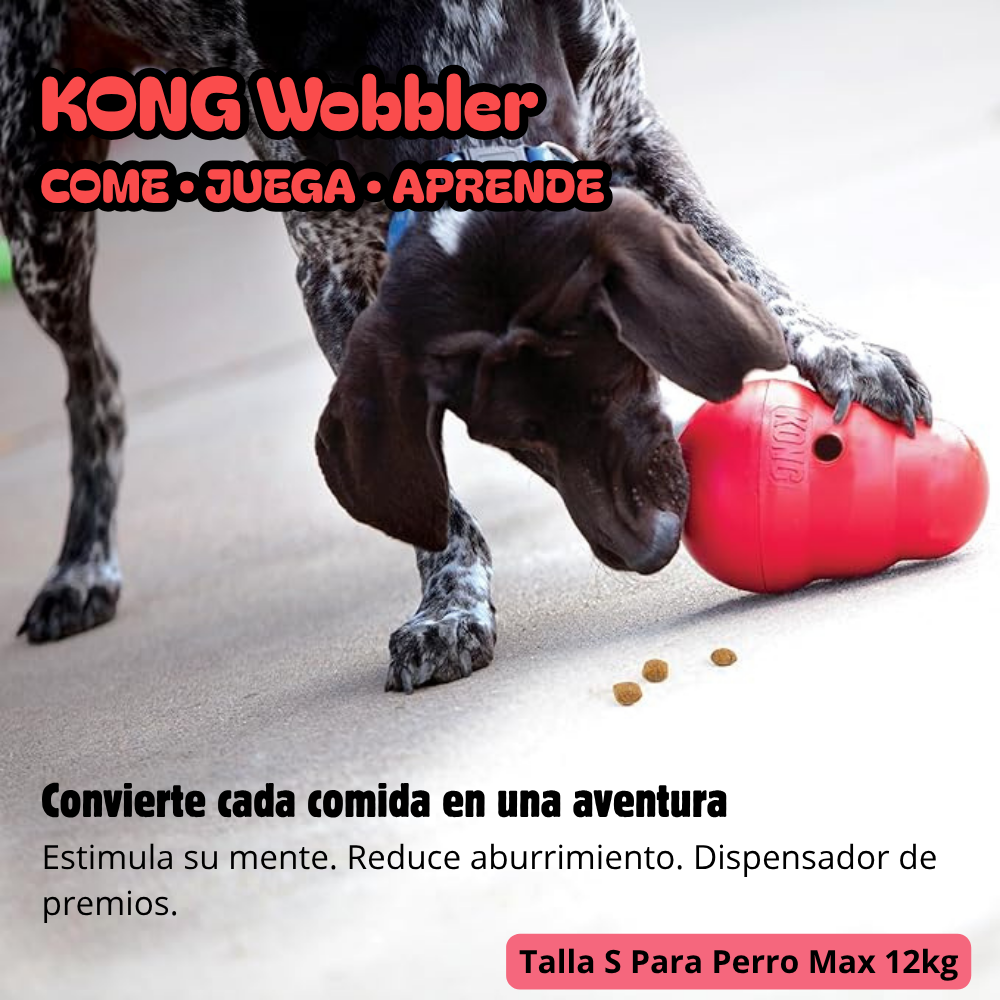 KONG Wobbler Juguete Interactivo  para Perros