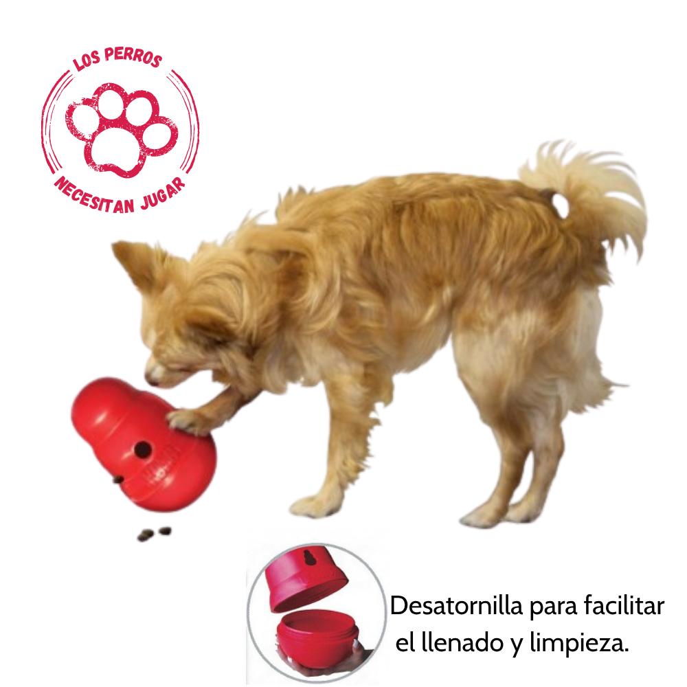 KONG Wobbler Juguete Interactivo  para Perros