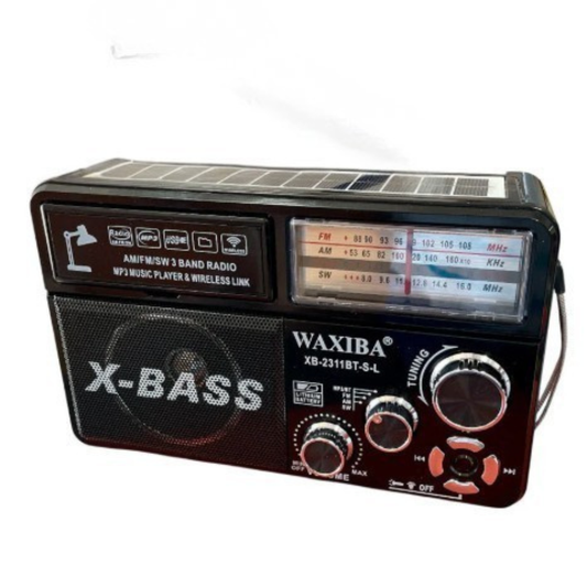 Radio Portátil Carga Solar